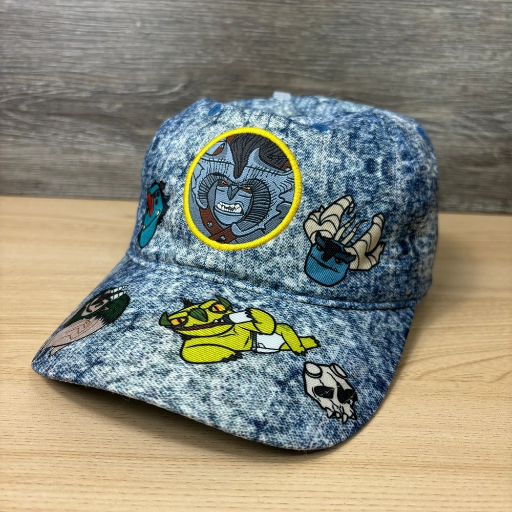 Trollhunters Hat Cap Strap Back Youth Blue Dreamworks Lightweght Adjustable Boys
